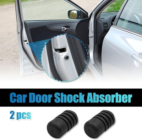 X AutoHaux 2pcs 18mm باب السيارة تمتص صدمة باب صدمة مطاطية تمتص تصادم مضاد للتصادم in Kuwait