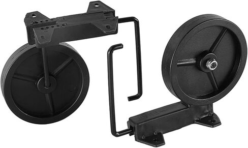 2X Luggage Suitcase Wheels Folding Wheels for Trolley Shopping Carts Parts Black in Saudi Arabia