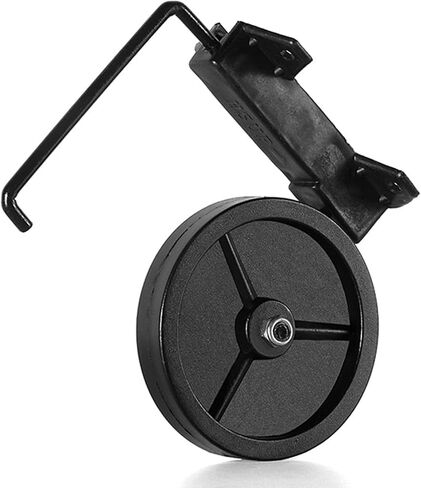 2X Luggage Suitcase Wheels Folding Wheels for Trolley Shopping Carts Parts Black in Saudi Arabia