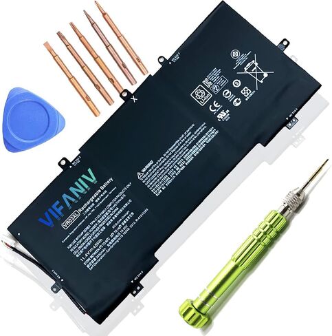VR03XL VR03 45WH بطارية لجهاز HP Envy 13-D 13-D046TU 13-D025TU 13-D024TU 13-D051TU 13-D056TU سلسلة الكمبيوتر المحمول 816497-1C1 HSTNN-IB7E in Kuwait