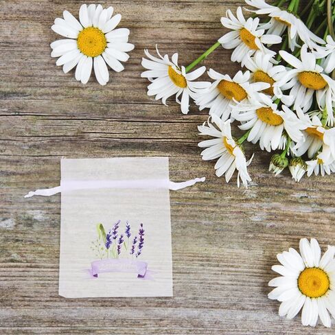 ABOOFAN 20pcs Empty Lavender Sachet Bags Organza Gauze Bags Small Drawstring Jewelry Pouches Party Favor Candy Bags in Saudi Arabia