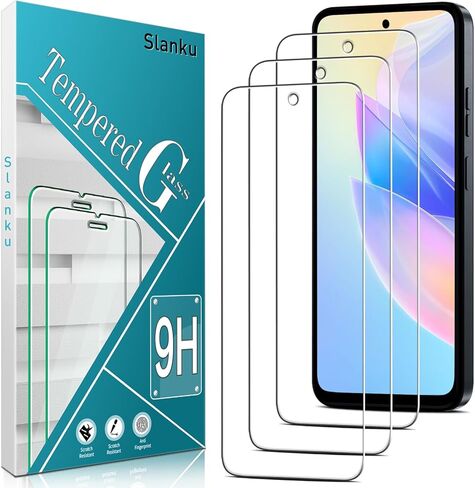 Slanku (3 Pack) Designed for Motorola Moto G 5G (2022) Tempered Glass Screen Protector, Anti Scratch, Bubble Free, Case Friendly in Saudi Arabia