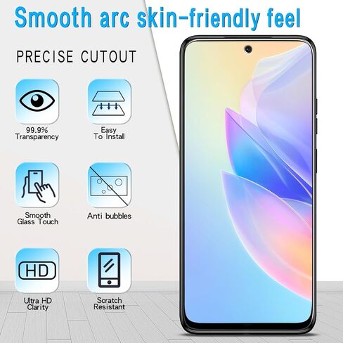 Slanku (3 Pack) Designed for Motorola Moto G 5G (2022) Tempered Glass Screen Protector, Anti Scratch, Bubble Free, Case Friendly in Saudi Arabia