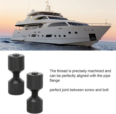 2 PCS مجموعة دبابيس ثقب ، الألومنيوم 2 ثقب أنبوب شفة الشفة التوصيل محاذاة حافة دبوس شفة ثقب للسيارة آلات كبيرة in Kuwait