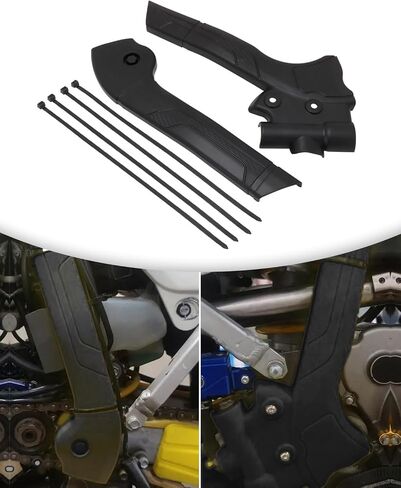Motorcycle Frame Guards Protection For DRZ400 DRZ400S DRZ400SM Dirt Bike, BLACK in Saudi Arabia
