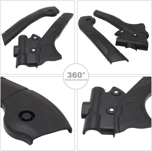 Motorcycle Frame Guards Protection For DRZ400 DRZ400S DRZ400SM Dirt Bike, BLACK in Saudi Arabia