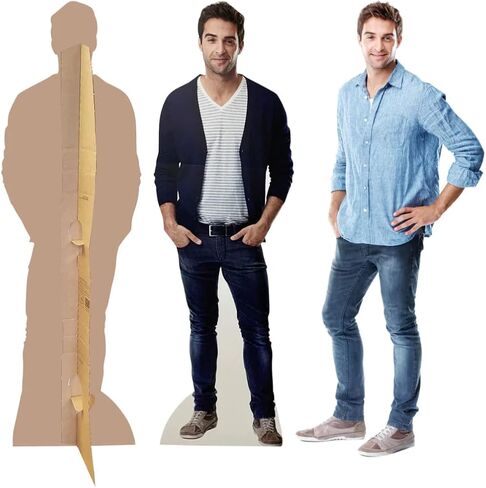 مخصص من الورق المقوى حجم الحياة - مخصصة ذات دقة عالية ، قم بوقوف مخصص ، قم بتحميل صورتك الخاصة - مثالية لحفل الزفاف وعيد الميلاد ، من 1 قدم إلى 6 أقدام (من الورق المقوى) ، ألوان متعددة in Saudi Arabia