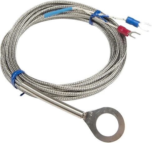 ftarr01 k e type 4m cable metal cable 5mm 6mm 8mm 12mm 14mm diameter hear head thermocouple (e 6mm hole) in Saudi Arabia