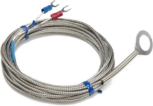 ftarr01 k e type 4m cable metal cable 5mm 6mm 8mm 12mm 14mm diameter hear head thermocouple (e 6mm hole) in Saudi Arabia