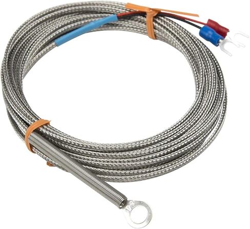 ftarr01 k e type 4m cable metal cable 5mm 6mm 8mm 12mm 14mm diameter hear head thermocouple (e 6mm hole) in Saudi Arabia