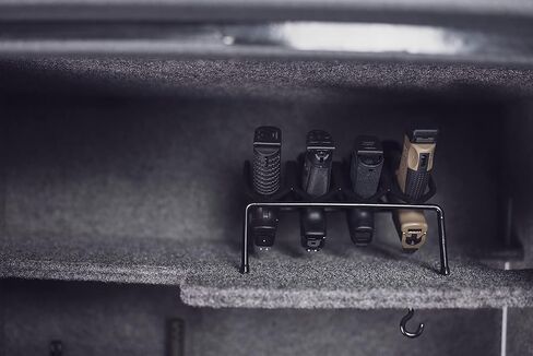 Lockdown 6 Handgun Muzzle Rack for .22-.50 Caliber Pistols, Gun Vault Organization, Storage and Security,Black in Kuwait