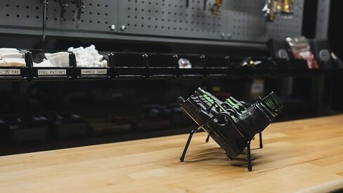 Lockdown 6 Handgun Muzzle Rack for .22-.50 Caliber Pistols, Gun Vault Organization, Storage and Security,Black in Kuwait