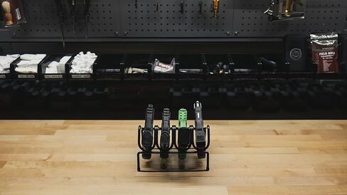 Lockdown 6 Handgun Muzzle Rack for .22-.50 Caliber Pistols, Gun Vault Organization, Storage and Security,Black in Kuwait