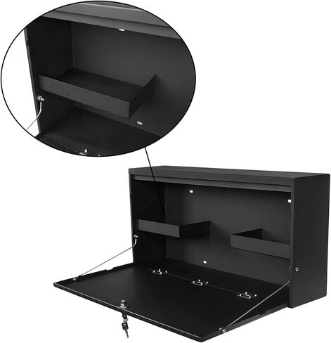 Hooke Road Wrangler Tailgate Table Storage Lock Box Camping Desk for Jeep Wrangler JL & Unlimited 2018 2019 2020 2021 2022 2023 2024 2025 in Kuwait