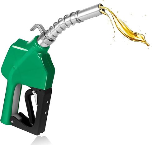 3/4" NPT Automatic Fuel Nozzle with Hook, Gas Pump Handle Fuel Nozzle with 3-speed Padlock, Auto Shut Off Nozzle for Gasoline Oil, Kerosene Biodiesel and Diesel in Saudi Arabia