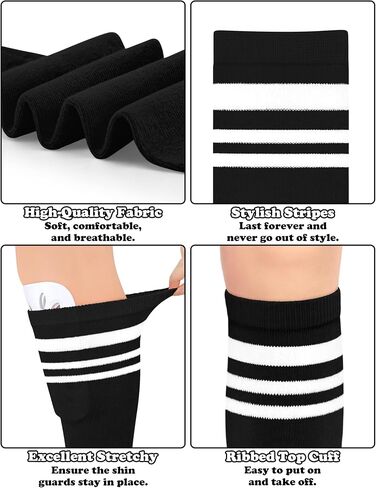 Sarfel 3 Pack Kids Soccer Socks Socks Toddler Baseball Socks Youth Boys Girls Softball Sock Girls Youth Football Sock Sports in Saudi Arabia