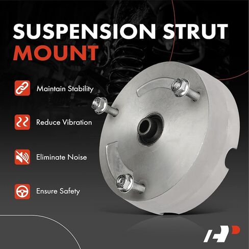 A-Premium Front Suspension Strut Mounts Compatible with BMW E70 Series X5 2009-2013, X6 2008-2014, 2-PC Set in Saudi Arabia