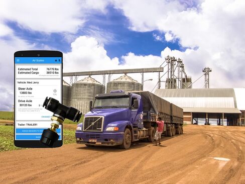 BIT Air Scale 18-Wheeler Set - Bluetooth-Enabled Onboard Load Scale for Dedicated Trucks and Trailers in Saudi Arabia
