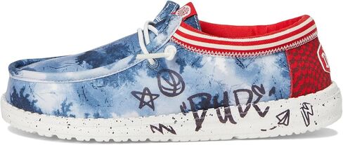 HEYDUDE Men's Wally Varsity Jacket (Little Big Kid) Slip-On in Saudi Arabia