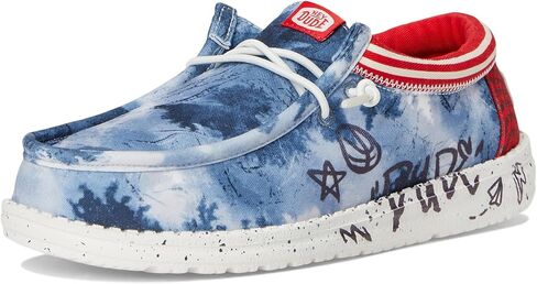 HEYDUDE Men's Wally Varsity Jacket (Little Big Kid) Slip-On in Saudi Arabia