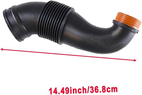 Left Air Intake Booster Hose, 1PC Automotive Replacement Air Cleaner Intake Hose 13717638569, 13717638568 Compatible with BMW X6 xDrive50i 2015-2019 in Saudi Arabia