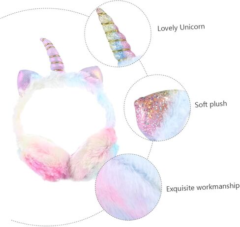 Valiclud Unicorn Darm Warm Warmer Drearer Cute Bradient Color Cover Cover for Boys Date Dancy Winter Assactory in Kuwait