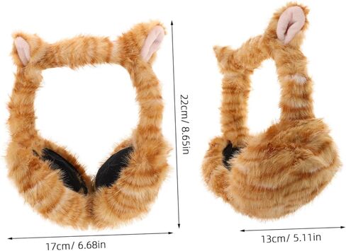 Safigle Plush Winter Ear Muffs لحماة الأذن للأولاد ودافئ الأذن الدافئ الناعم للأنشطة في الهواء الطلق التصميم للعزل للطقس البارد للسفر والمدرسة in Kuwait