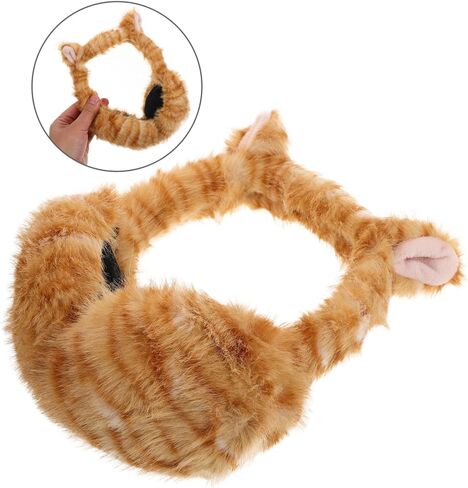 Safigle Plush Winter Ear Muffs لحماة الأذن للأولاد ودافئ الأذن الدافئ الناعم للأنشطة في الهواء الطلق التصميم للعزل للطقس البارد للسفر والمدرسة in Kuwait