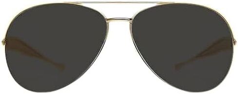 Oversized Aviator Sunglasses For Women 70s Retro 2025 Metal Shades with Gold Streamline Arms in Saudi Arabia