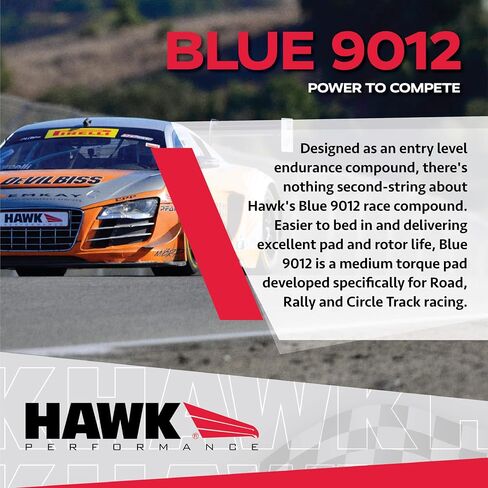 Hawk Performance HB218E.583 Blue 9012 Motorsport Brake Pads in Saudi Arabia