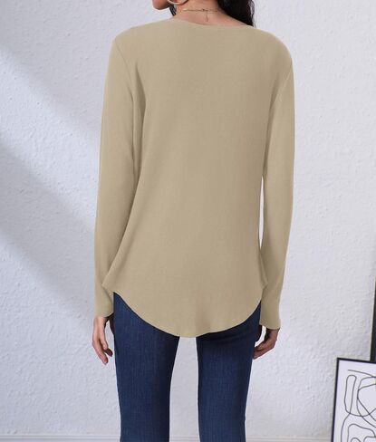 Hiyiyezi Cardigans للنساء الأكمام الطويلة الأكمام الطويلة المفتوحة مع جيوب in Kuwait