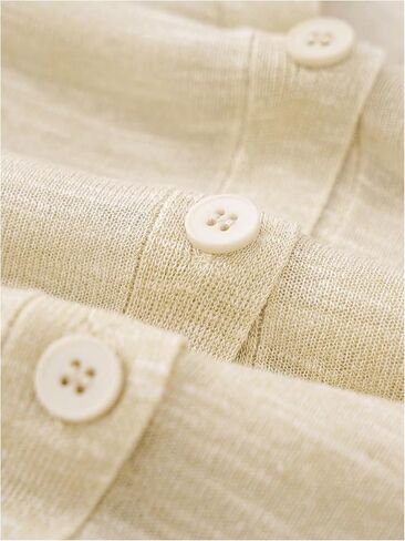 زر Oyoangle Women's Down Down Knit خفيفة الوزن كارديجان سيدات طويلة الأكمام سترة كارديجان in Saudi Arabia