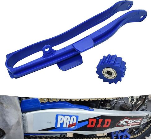 حامي سلسلة حراسة الدراجات النارية حامي دليل شراعي المتوافق مع Yamaha YZ125/250 2008-2022 ، YZ250F/450F WR250F/450F 2007-2022 ، YZ125X/250X 2017-2022 ، YZ250FX/450FX 2016-2022 in Kuwait