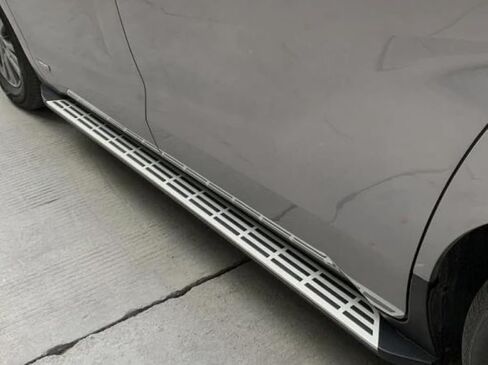 2pcs تشغيل لوحات تشغيل Sienna XL40 2021-2025 الخطوات الجانبية الكاملة للسيارة Nerf Bar ترقية جديدة مع جزيئات مضادة للانزلاق سوداء (للسيارات المخصصة فقط) in Saudi Arabia