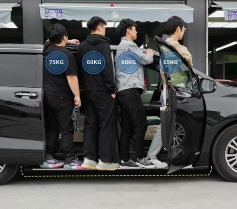 2pcs تشغيل لوحات تشغيل Sienna XL40 2021-2025 الخطوات الجانبية الكاملة للسيارة Nerf Bar ترقية جديدة مع جزيئات مضادة للانزلاق سوداء (للسيارات المخصصة فقط) in Saudi Arabia