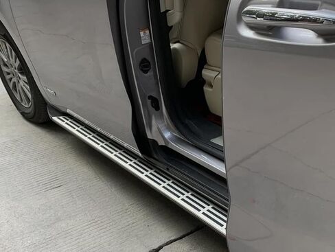2pcs تشغيل لوحات تشغيل Sienna XL40 2021-2025 الخطوات الجانبية الكاملة للسيارة Nerf Bar ترقية جديدة مع جزيئات مضادة للانزلاق سوداء (للسيارات المخصصة فقط) in Saudi Arabia