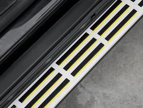 2pcs تشغيل لوحات تشغيل Sienna XL40 2021-2025 الخطوات الجانبية الكاملة للسيارة Nerf Bar ترقية جديدة مع جزيئات مضادة للانزلاق سوداء (للسيارات المخصصة فقط) in Saudi Arabia