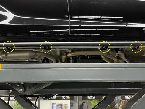 2pcs تشغيل لوحات تشغيل Sienna XL40 2021-2025 الخطوات الجانبية الكاملة للسيارة Nerf Bar ترقية جديدة مع جزيئات مضادة للانزلاق سوداء (للسيارات المخصصة فقط) in Saudi Arabia