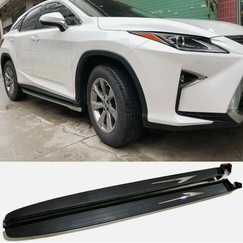 2pcs تشغيل لوحات تشغيل infiniti لكزس RX 350 450H 2016-2020 خطوات كاملة مجموعة NERF بار ترقية جديدة مع جزيئات مضادة للانزلاق (للمركبات المخصصة فقط) in Saudi Arabia