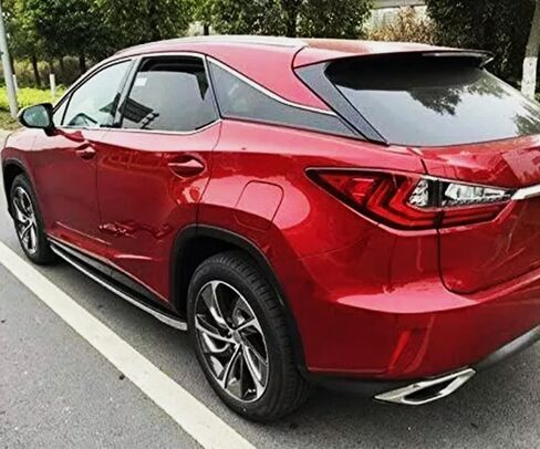 2pcs تشغيل لوحات تشغيل infiniti لكزس RX 350 450H 2016-2020 خطوات كاملة مجموعة NERF بار ترقية جديدة مع جزيئات مضادة للانزلاق (للمركبات المخصصة فقط) in Saudi Arabia