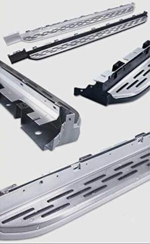 2PCS Running Boards for Volvo XC60 2018-2024 Side Steps Complete Kit Car Nerf Bar New Upgrade Black Panel with Anti-Slip Particles(for Dedicated Vehicles only) in Saudi Arabia