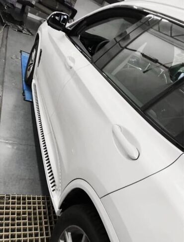 2pcs تشغيل لوحات تشغيل BMW X4 G02 2019-2025 خطوات جانبية كاملة Car Nerf Bar ترقية جديدة مع شظايا مضادة للانزلاق (للسيارات المخصصة فقط) in Saudi Arabia