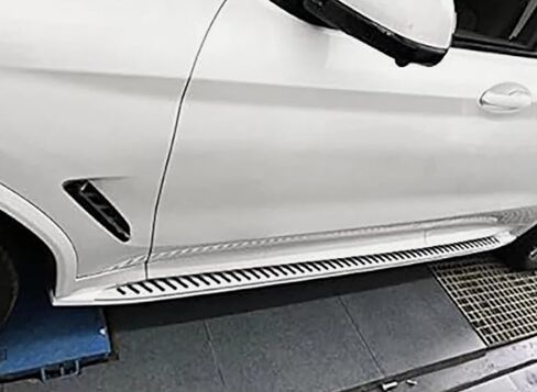 2pcs تشغيل لوحات تشغيل BMW X4 G02 2019-2025 خطوات جانبية كاملة Car Nerf Bar ترقية جديدة مع شظايا مضادة للانزلاق (للسيارات المخصصة فقط) in Saudi Arabia