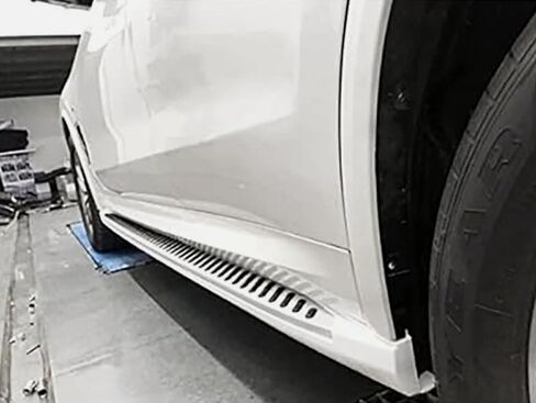 2pcs تشغيل لوحات تشغيل BMW X4 G02 2019-2025 خطوات جانبية كاملة Car Nerf Bar ترقية جديدة مع شظايا مضادة للانزلاق (للسيارات المخصصة فقط) in Saudi Arabia