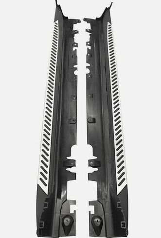 2PCS Running Boards for BMW X5 F15 2014-2018 Side Steps Complete Kit Car Nerf Bar New Upgrade Black Panel with Anti-Slip Particles Black&White(for Dedicated Vehicles only) in Saudi Arabia