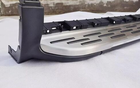 2pcs تشغيل لوحات تشغيل Volvo XC90 2016-2025 خطوات جانبية كاملة Car Nerf Bar ترقية جديدة للوحة سوداء مع شظية جزيئات مضادة للانزلاق (للسيارات المخصصة فقط) in Saudi Arabia