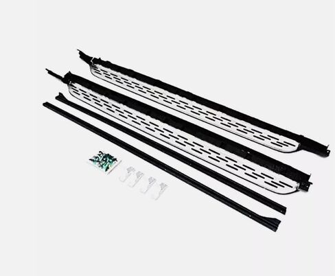 2pcs تشغيل لوحات تشغيل Volvo XC90 2016-2025 خطوات جانبية كاملة Car Nerf Bar ترقية جديدة للوحة سوداء مع شظية جزيئات مضادة للانزلاق (للسيارات المخصصة فقط) in Saudi Arabia