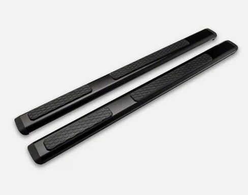 2PCs تشغيل لوحات Jeep Wrangler JK 4Door 2007-2017 خطوات جانبية كاملة من Carf Bar NERF LANDGER NEW مع جزيئات مضادة للانزلاق (للمركبات المخصصة فقط) in Saudi Arabia