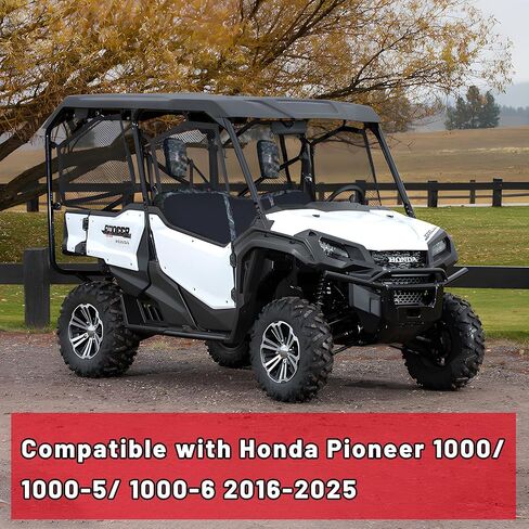 Starknightmt Pioneer 1000 مقعد غطاء ترقية Neoprene متوافق مع 2016-2025 Pioneer 1000 1000-5 (المقعد الأمامي) ، 1000-6 (المقعد الأمامي والخلفي) ، غطاء مقعد مائي مائي. in Saudi Arabia