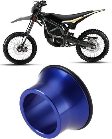 1 زوج من CNC Front Wheel Hub فواصل الألومنيوم متوافق مع Sur-Ron Light Bee X Lbx E-Pike ، Black in Saudi Arabia